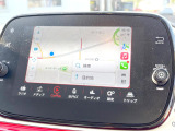 ●Apple Car Play:スマホとの有線接続で、ナビ・オーディオ再生などスマホのアプリ機能が画面でも使える便利機能です!