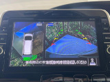 【アラウンドビューモニター】専用のカメラにより、上から見下ろしたような視点で360度クルマの周囲を確認することができます☆死角部分も確認しやすく、狭い場所での切り返しや駐車もスムーズに行えます。