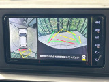 【パノラミックビューモニター】専用のカメラにより、上から見下ろしたような視点で360度クルマの周囲を確認することができます☆死角部分も確認しやすく、狭い場所での切り返しや駐車もスムーズに行えます。