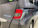 視認性がいいテールランプ。後続車にも存在をアピール