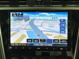 【純正8型ナビ】専用設計で車内の雰囲気にマッチ!ナビ利用時のマップ表示は見やすく、いつものドライブがグッと楽しくなります!