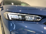 LEDヘッドライトで夜道も安心!