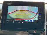 見にくい後方をモニターに映してくれるバックモニター搭載!駐車時にとても便利な機能です♪