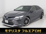 ★トヨタ カムリHV G★★禁煙車★点検記録簿9枚★19インチAW★★モデリスタフルエアロ★プリクラッシュ★★レーダークルーズ★BSM★ローダウン★★メーカーオプションSDナビ★