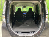 普段のお買い物や通勤、送迎等に十分な荷室スペースを確保しております。セカンドシートを倒すと、大きな荷物の積載も可能です♪