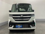 令和6年式 スペーシアカスタム HYBRID XS 4WD 衝突被害軽減ブレーキ ピュアホワイトパール ブラック2トーン