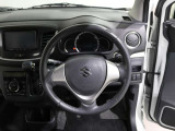 運転しやすいハンドルです。