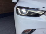 夜間の走行も安心のLEDヘッドライトです。