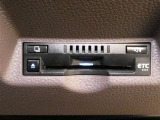 ETC車載器付きです。高速道路の料金所もスムーズに通過できます。
