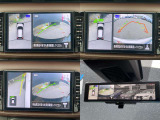 ☆スマートルームミラーで後方視界もバッチリ。アラウンドビューモニターで駐車も安心です。