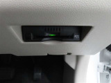 ETCを装備しています。高速道路の料金が後払いなので、料金所で止まることが無く、ノンストップでスイスイ進めます。