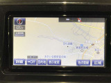 ナビ付きです。目的地を設定すれば、初めての場所でも簡単に行くことが出来ます。