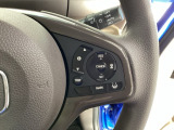 ハンドルにHondaセンシング系のクルーズコントロールやレーンキープアシストなどのスイッチが装備されています。ハンドルから手を離さず安全に操作できます。