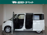 両側パワースライドドア付きだから、狭い駐車スペースなどでの 乗り降りラクラク!小さなお子さまのいるご家庭には嬉しい装備。