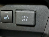 USB充電ができます。