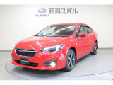 ワンオーナー車 ノーマルタイヤ新品交換済鮮やかなレッドが美しいスバルスポーツセダンG4アイサイト搭載
