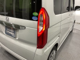 視認性がいいテールランプ。後続車にも存在をアピール。