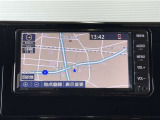 ナビ付きです。目的地を設定すれば、初めての場所でも簡単に行くことが出来ます。