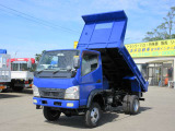 キャンター  4.9D 2t 高床ダンプ 4WD