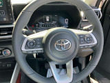 ★本革巻ステアリング★しっとりと手に馴染む本革ならではの感触!確かな操作感!