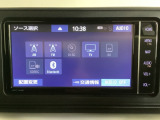 純正メモリーナビとバックカメラ付☆bluetoothオーディオでドライブも好きな音楽を聴いて楽しめます。TV視聴も可能です☆