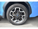 純正17インチアルミホイール付タイヤサイズは225/55R17