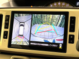 【パノラマモニター】専用のカメラにより、上から見下ろしたような視点で360度クルマの周囲を確認することができます☆死角部分も確認しやすく、狭い場所での切り返しや駐車もスムーズに行えます。