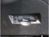 ETC車載器付きです。高速道路の料金所もスムーズに通過できます。
