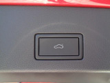 リアゲートは電動で開閉します。こちらはリアゲートを開けたところにスイッチがついてます。安全装置で挟み込み防止機能があります。