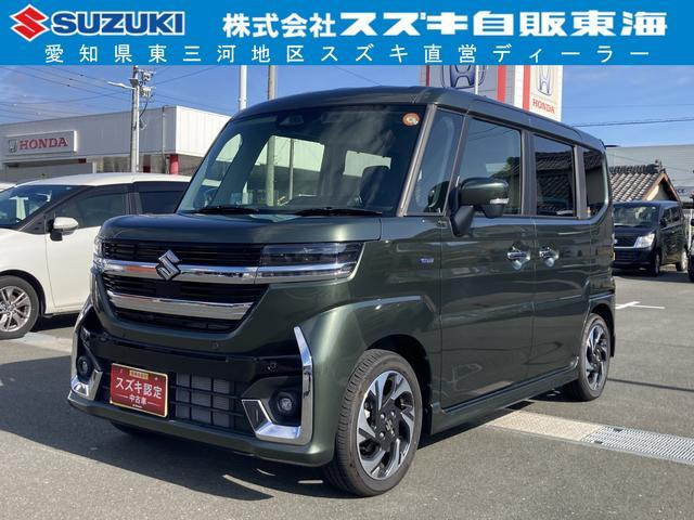 スペーシアカスタム ハイブリッド(HYBRID)  XSターボ 全方位モニター