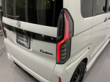 視認性がいいテールランプ。後続車にも存在をアピール。