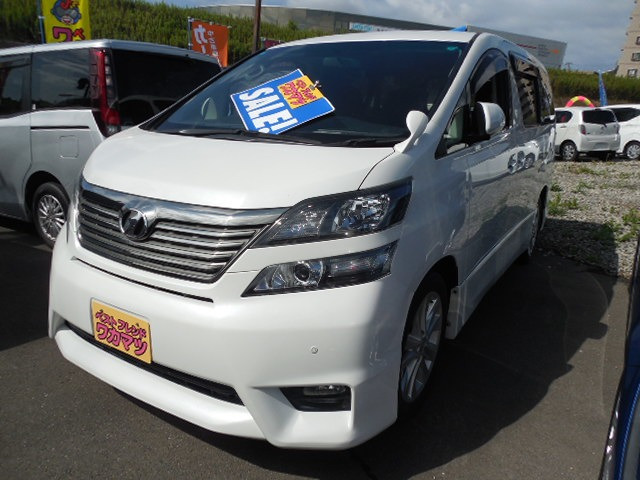 ヴェルファイア 2.4 Z 後席モニターセカンドシートオットマン