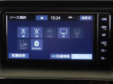 携帯電話とBlue Toothの連携により車の中でハンズフリー通話が可能です。