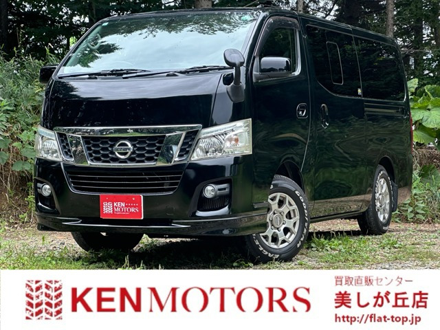 NV350キャラバン2.5 プレミアムGX ロング ディーゼル 4WDパワーウィンドウ パワステ 社外ナビ 社