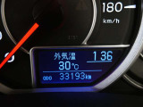 現在の走行距離です。