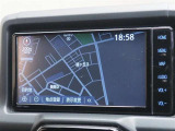 トヨタ純正ナビゲーションシステム。Bluetooth接続できます。