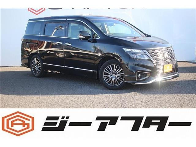 エルグランド2.5 250ハイウェイスター プレミアム アーバンクロム1オーナー サンルーフ 純正10型ナビ 後席モ