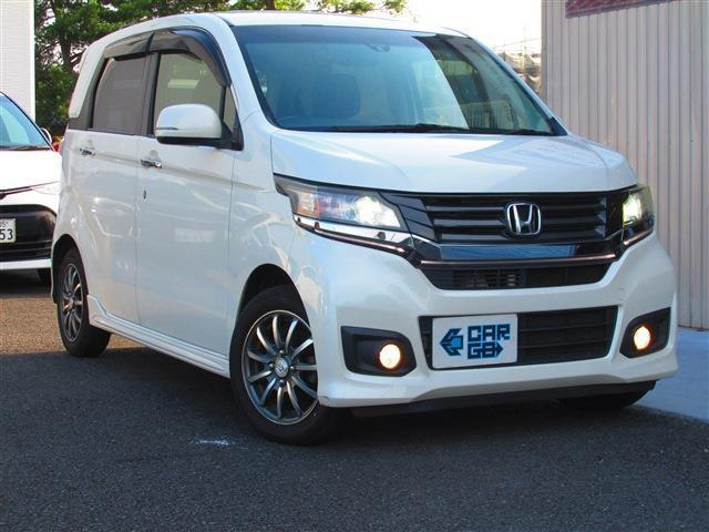 N-WGNカスタム G Aパッケージ 衝突被害軽減ブレーキ HID ETC バックカ