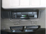 ETC車載器付きです。高速道路の料金所もスムーズに通過できます。