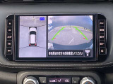 車の上から見下ろしたような360度見えるアラウンドビューモニター搭載してます!狭い駐車場や暗い場所でも安心して駐車出来ます!