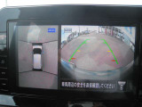 アラウンドビューモニター。上空から見下ろしているかのような映像を映し出して、駐車をスムースにアシストします。