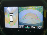 【全方位モニター用カメラ】専用のカメラにより、上から見下ろしたような視点で360度クルマの周囲を確認することができます☆死角部分も確認しやすく、狭い場所での切り返しや駐車もスムーズに行えます。