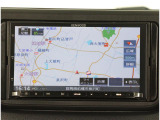 ナビ付きですので初めての場所や遠出に大活躍!Bluetoothでお使いのスマートフォンやミュージックプレイヤー接続することで音楽の再生もできます!!またフルセグ(ワンセグ)でのテレビの視聴も可能!