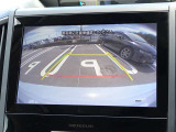 【バックモニター】車をバックさせる際に後方の様子をカーナビのモニターで確認。バック駐車を安全にスムーズに行うことができます!