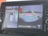 アラウンドビューモニター装備☆上から見たような画面で車庫入れも縦列駐車も安心です♪