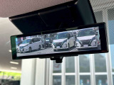 インテリジェントルームミラーが付いており、視界が広くとても見やすいですよ。