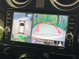 【アラウンドビューモニター】専用のカメラにより、上から見下ろしたような視点で360度クルマの周囲を確認することができます☆死角部分も確認しやすく、狭い場所での切り返しや駐車もスムーズに行えます。