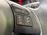 【クルーズコントロール】高速道路もラクラク走行。アクセルを離しても一定速度で走行ができ、長距離運転時の負担を軽減!加速・減速も簡単なスイッチ操作で調整できます。