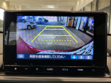バックカメラももちろんついておりますので駐車時も後方が確認できて安心ですね!