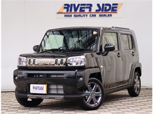 タフト G ターボ ダーククロム ベンチャー 届出未使用車 スカイフィールトップ スマ